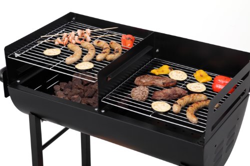 Tepro Holzkohlengrill Detroit, Schwarz - 3