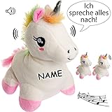 sprechendes einhorn mit zauberstab der HINGUCKER _____ 