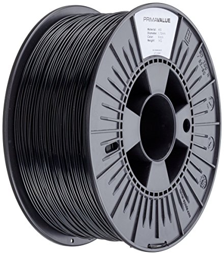 Prima Filaments PV-ABS-175-1000-BK PrimaValue Filamento ABS, 1.75 mm, carrete de 1 kg