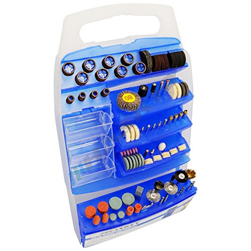 Schleifset Polierset 150-tlg Feinbohrer Satz Fräser Bürsten Bohrer 3mm Sortiment - 6