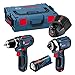 Price comparison product image BOSCH 108VTRIPLE DRILL DRIVER/IMPACT AND TORCH 10.8V KIT [1] (Epitome Certified)