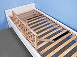 Safety 1st 24030100 Quiet Night Bettgitter aus Holz, natural - 3