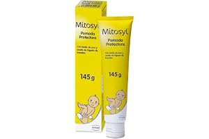 Mitosyl skyddande salva, mjuk blöjkräm, lindring av irritationer, 145 g | Dermatologiskt testad, regenererande och fuktgivande kräm, skyddande barriär för känslig hud