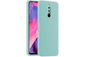 HULLIN Funda de Silicona Colorida para Teléfono, Adecuada para Redmi 8 (6.22") - Cian Claro