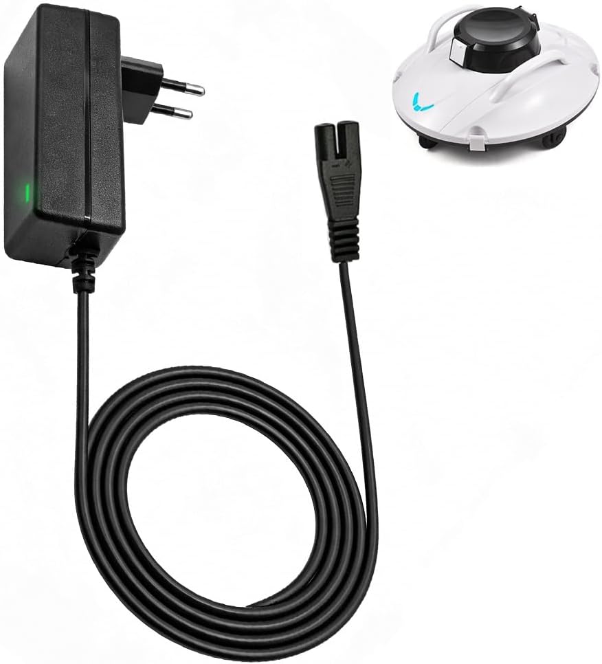 Cargador de 16.8V Compatible con Aiper Scuba S1 E1 Limpiador de Piscina Robótica Inalámbrica