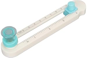 FDIT Regulowana Obcinarka do kół, Przenośna Okrągła Przycinarka do Papieru, Odpowiednia do Majsterkowania, Biur, Przedszkoli, szkół, Tnie Różne Rodzaje Papieru