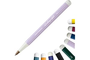 LEUCHTTURM1917 365526 Drehgriffel Nr. 1, Lilac, Penna a sfera con inchiostro blu royal Tinte