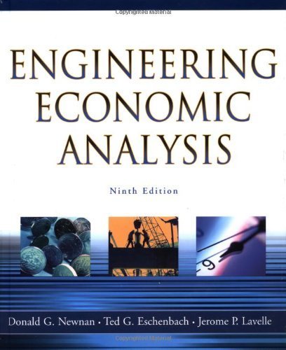 Engineering Economic Analysis by Donald G. Newnan (2004-02-26)