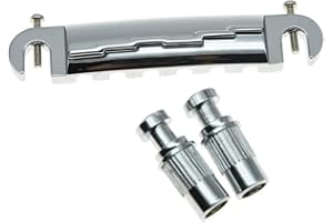 KAISH Cordier pour guitare électrique Les Paul LP Junior Chromé