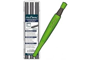 KIDSNADO PICA-BIG Dry® 1x Marker + 12 Steinhauer-Ersatzminen 10H Graphit 6055 Beton/Stein