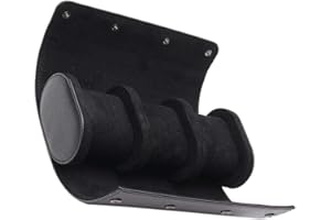 ibasenice Montre Boîte 3 Slot Roll Watch Case PU Cuir Montre Vitrine Bracelet Organisateur Boîte de Stockage de Bijoux Comtainer pour Hommes Femmes Boutons de Manchette Lunettes de Soleil