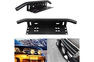AB1 flexzon LED Light Mount Bracket Car License Plate Frame Number Bull Bar Bumper NEW