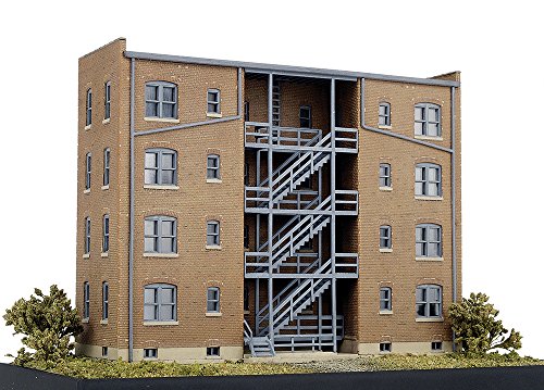 Preisvergleich Produktbild Spur N -- Bausatz Mehrfamilienhaus