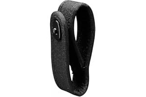 DONGKER Funda táctica para esposas, correa de nailon para esposas, cierre de seguridad para cinturones de trabajo de 2.25 pulgadas