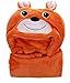 Brandonn Fluffy And Fur Orange Teddy Blanket For Babies (Cream) RS.299.00