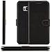 Produktbild Saxonia Tasche kompatibel mit Samsung Galaxy S8 Hülle Flip Case Schutzhülle Handytasche mit Kartenfach Schwarz