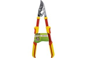 BARGAINSGALORE TELESCOPIC LONG HANDLE LOPPER EXTEND GARDEN TREE BRANCH BYPASS PRUNER CUTTER