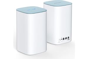 WAVLINK AX3000 WiFi6 Mesh System, Dual-Band Whole Home Whole Home Mesh WiFi 6 System, Covers up to 3200 Sq.Ft., Connect up to 256 Devices, 5x5dBi Antennas, Beamforming, APP Management, 2-Pack
