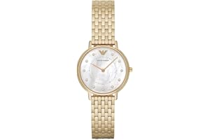 Emporio Armani Watch for Women, Two-Hand, Stainless Steel Watch, 32mm case size