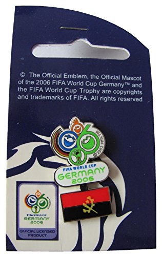 Preisvergleich Produktbild Fifa World Cup - Germany 2006 - Angola - Pin 30 x 17 mm