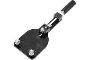 FOLOSAFENAR Oil Filter Cutter, 77750 Oil Filter Cutting Tool Rustproof Practical Simple To Use Anti Deformation Efficient for 2‑3/8in To 5in Cutting Range(Black)