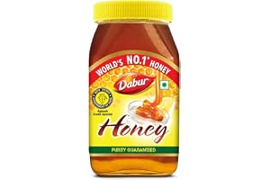 Dabur Honey - 1kg | Pure | World's No.1 Honey Brand with No Sugar Adulteration | For Fitness & Health | Natural Immunity Booster | Rich in Antioxidants & Minerals