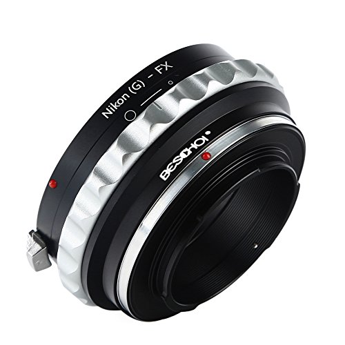 Beschoi Bague adaptation objectif en m  tal pour monter objectif Nikon AI vers bo  tier Fujifilm Fuji FX X-Pro1 X-M1 X-A1 X-E1