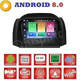 ford fiesta navi Betriebssystem Android 8.0, Prozessor: Rockchip PX5, 64-Bit Octa-Core Cortex-A53 1.5 GHz. PowerVR G6110 GPU. DDR3 4 GB RAM, 32 GB interner Speicher. Play Store Ethernetbuchse (kann sich tausende Apps auf Play Store herunterladen), UKW/MW-Radio-Tuner mit RDS, (sehen Sie die Namen der Stationen).