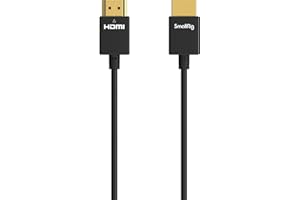 SMALLRIG Kabel 4K, ultra Cienki, Wtyczka na Wtyczkę (55cm) - 2957