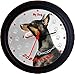 Produktbild Lucky Clocks TIERUHREN Hund Dobermann Wanduhren für Jeden Anlass Neutral