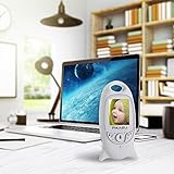 Pikabu – Schnurloser Digitales Babyphone 2″ LCD Farbmonitor + Kamera Video, 2-wegiger Ton, Infrarot Nachtsicht und 8 Schlaflieder (Deutsch Handbuch) CE Sicherheits-Zertifikate - 9
