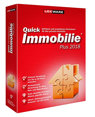 Preisvergleich Produktbild Lexware QuickImmobilie Plus 2018 CD Box