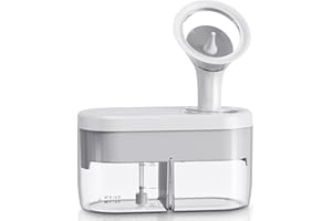 KAUGIC Electric Ear Wax Removal Kit, Water Powered Ear Cleaner Ear Wax Remover, Rechargeable Ear Cleaning Kit Ear Irrigation Flushing System, Earwax Removal Tool with 4 Cleaning Modes for Home Use