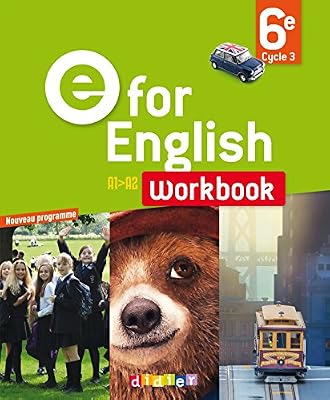 Didier Anglais 6e E For English - Workbook