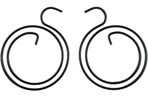CWOQOCW Muelles de repuesto para manija de puerta de 10 vueltas, pestillo de palanca de puerta, reparación de bobina interna, resorte de reparación de bobina interna de 1,2 mm de grosor
