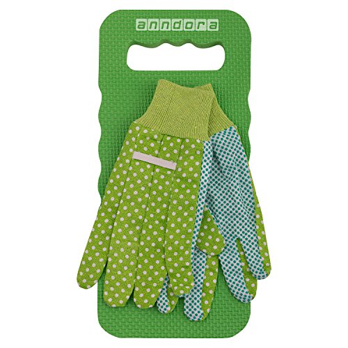 Powerplus Motorhacke 1050 W Bodenhacke Kultivator + anndora Knieschoner + Handschuhe - 9