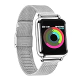 Haludock Herzfrequenzmesser Tracker, Fitness-Tracker, IP67 wasserdicht Aktivität Tracker Watch, mehrsprachige Smart Armband Aktivität Tracker Bluetooth-Schrittzähler mit Schlaf-Monitor Smartwatch