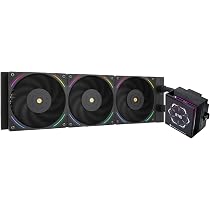 Dissipatore A Liquido Thermalright CORE Vision 360 Nero ARGB - Per CPU, Ventole PWM 2000 RPM, Illuminazione RGB, Raffreddamento Ad Alte Prestazioni