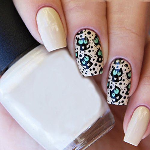 Born Pretty Nail Art Stamp Platte Nagel Schablone 5,5cm BP59 - 3