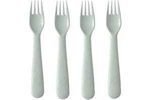 CARIBOU LIVING Children Kids Baby Toddler Green Cutlery Fork Set IKEA Kalas Replacements Colour Choice 4pcs Forks BPA Free
