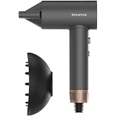 Taurus Professional Ionic Hair Dryer Daily Use Straight Curly Travel Hair | 100,000 RPM Ultra Fast Drying 2 Speeds 5 Temperat