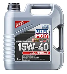 Liqui Moly MOS2 Low Friction Leichtlauf 15W-40 ACEA A3, ACEA B4, API SL Engine Oil (4 L)