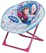 Produktbild Disney Designs Runder Stuhl mit Stoffüberzug, MotivDie Eiskönigin, 50 x 50 x 46 cm, Blau