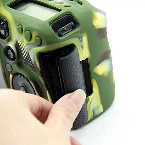 Crisant Case Cover For Canon EOS 5D Mark III Appareil Photo Num  rique Souple gel de TPU silicone Housse Protection coque   tui Pour Canon EOS 5D Mark III  Camouflage 