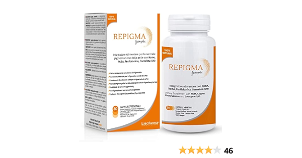 Repigma Lycomplex - Integratore Alimentare Utile nel Trattamento della  Vitiligine e delle Macchie Bianche della Pelle - Confezione da 30 capsule :  Amazon.it: Salute e cura della persona