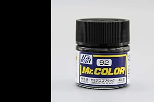 GSI CREOS mrhobby - Mr. Color 10 Ml Semi Gloss Black (Mrh-c-092)