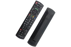 RIRY Nouvelle Remplacement Télécommande Panasonic TV De N2qayb000752 pour Telecommande Panasonic Viera LCD LED Smart TV - Aucune Configuration Requise Telecommande Universelle Panasonic TV