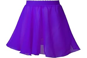 Alvivi Falda Corta de Danza Ballet para Niña Falda Gasa de Danza Moderna Falda de Maillot Baillot Disfraz Bailarina Niña 3-16 años