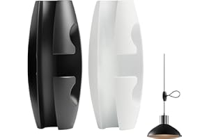 TERRAXIS Zestaw 2 opasek kablowych, Klimatyzator kablowy, skrócenie kabli do lamp wiszących, skrócenie kabli lamp wiszących, regulacja długości kabla (bian