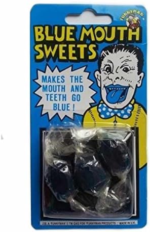 Stinkyface Blue Mouth Sweets - Funny Childrens Tricks Jokes Gags & Pranks
